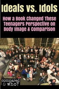is your ideal your idol teenagers body image changed by book Compared to Who