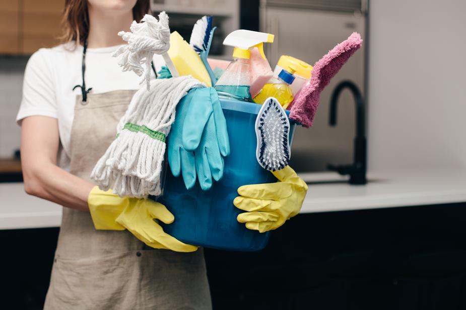 Does the thought of company coming turn you into the crazy cleaning lady?