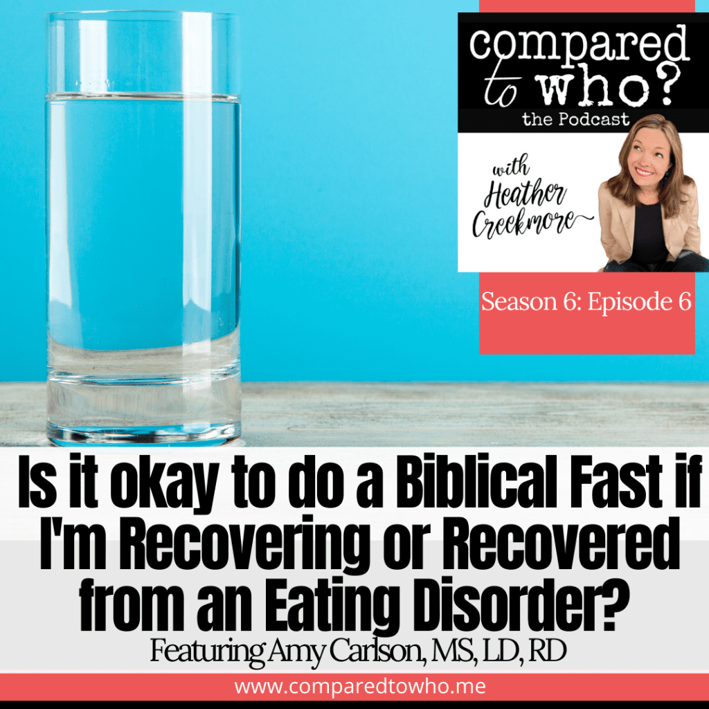 is it okay to fast if recovering from eating disorder