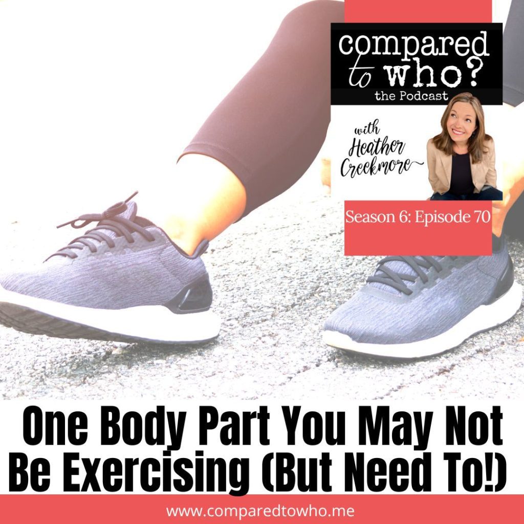 body part you aren't exercising