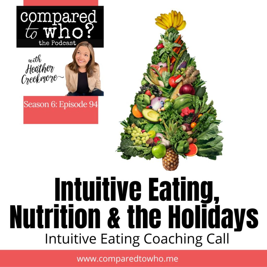 holiday tips Intuitive eating and nutrition